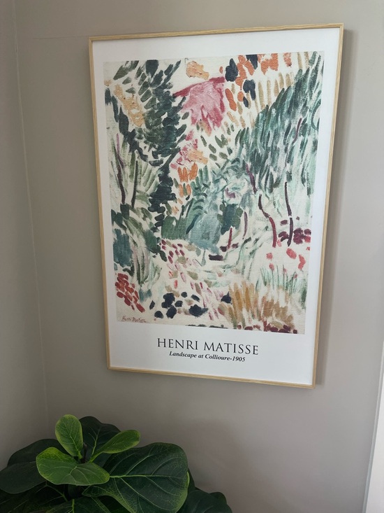 Other - 2 Piece Framed Artwork - Henri Matisse & William Morris Canvas Prints